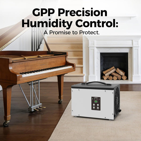 AlorAir Sentinel HD35P dehumidifier, detail view