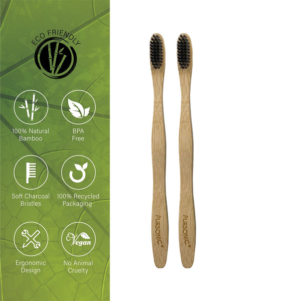 Natural Bamboo Toothbrush | Sustainable Oral Care | GenTree Home