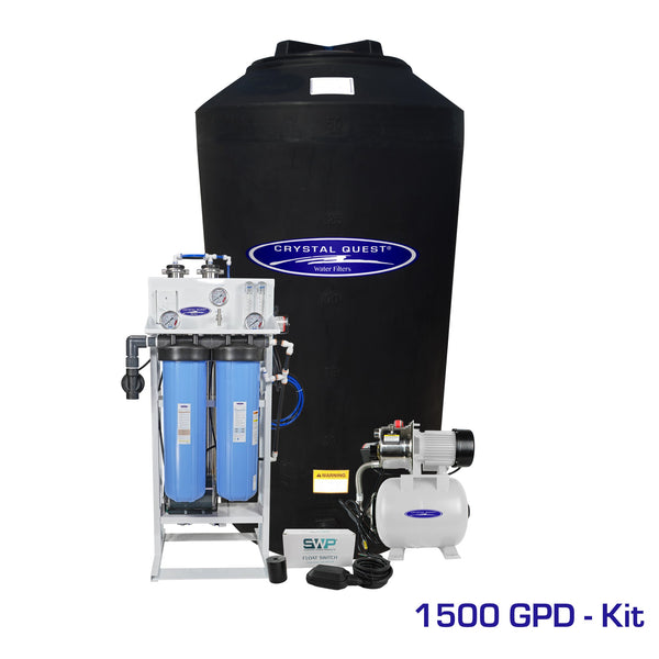 Crystal Quest whole house reverse osmosis system, view 9