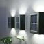 Solar Up & Down Wall Lights | Waterproof Pair | GenTree Home