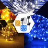 Enchanted solar glow string lights, 20m waterproof outdoor decor – view 7