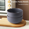 Ceramic bowls for kitchen, 46oz bowl set of 4 for cereal, salad, pasta – view 7