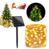 Enchanted solar glow string lights, 20m waterproof outdoor decor – view 4
