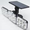 3-head solar motion sensor light with 270-degree angle – product view 6