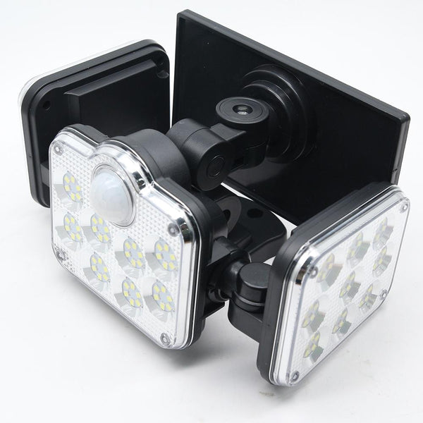 3-head solar motion sensor light with 270-degree angle – product view 7