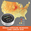 Airthereal RM-65 radon detector, product view