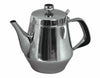 "Close up detail of precision gooseneck spout and brushed steel finish"