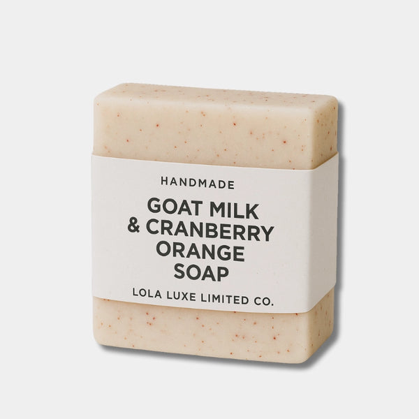 Goat Milk & Cranberry Orange Soap | Eco-Friendly Bar | GenTree Home