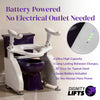 Dignity Lifts DL2 Deluxe Toilet Lift side view, photo 4 of 6