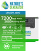 Nature's Generator L3600 power station, view 2