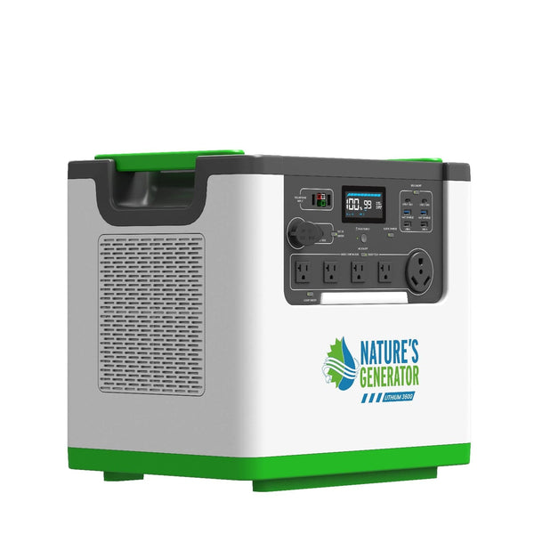 Nature's Generator L3600 power station, view 5
