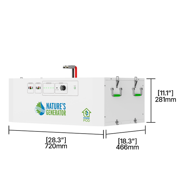 Nature's Generator Powerhouse Gen 2 solar generator, view 14