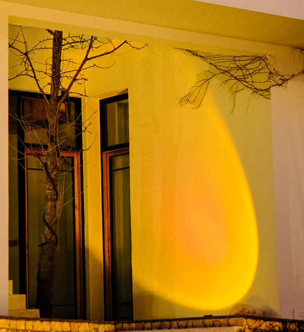 Yellow light bulb casting