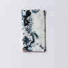 Goldie Home Grey Marble linen dinner napkin, view 5