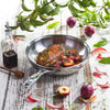 CRISTEL Castel'Pro stainless steel deep frying pan with riveted stay-cool handle