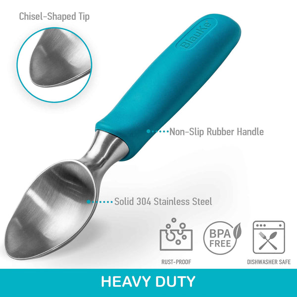 Pro Stainless Steel Ice Cream Scoop | Heavy-Duty | GenTree Home
