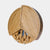14-inch rotating bamboo cheese board with slide-out knife drawer