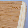 Large Wood Cutting Board for Kitchen 14x11" - Bamboo Chopping Board