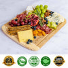 Large Wood Cutting Board for Kitchen 14x11" - Bamboo Chopping Board