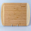 Large Wood Cutting Board for Kitchen 14x11" - Bamboo Chopping Board