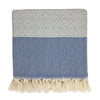Diamond Stripe Turkish Throw | Handwoven Artisan Cotton | GenTree Home