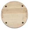 Refine Kitchenware 18-inch round cutting board with juice groove, view 6