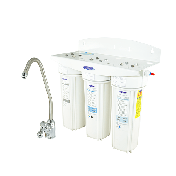 Crystal Quest SMART under-sink water filter system, product view