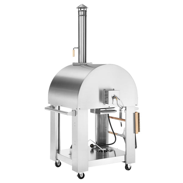 "backyard pizza oven,"