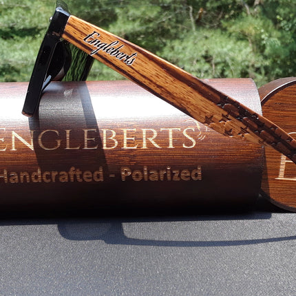 Zebrawood Sunglasses | Handcrafted Polarized Wood Shades | GenTree Home