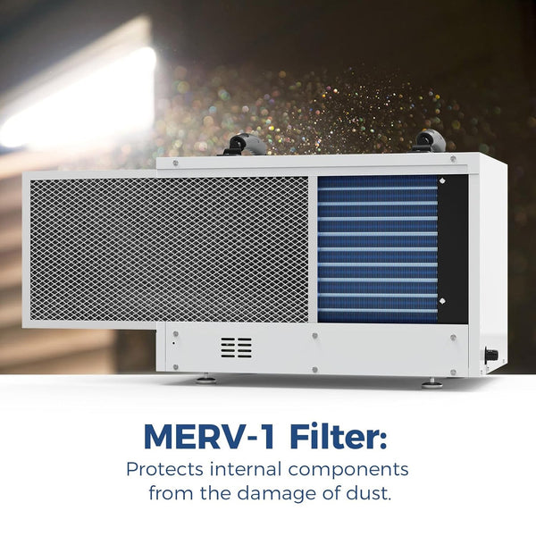 AlorAir Sentinel HD55S dehumidifier, detail view