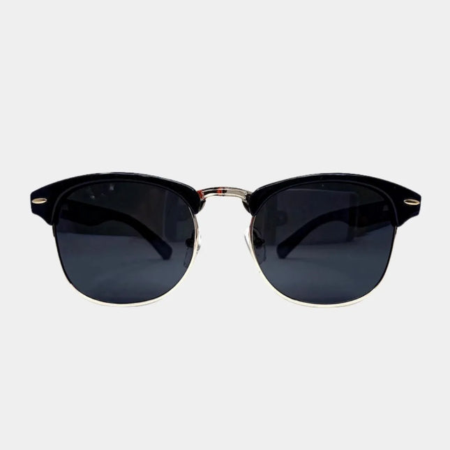 Midnight Black Bamboo Sunglasses | Polarized | GenTree Home