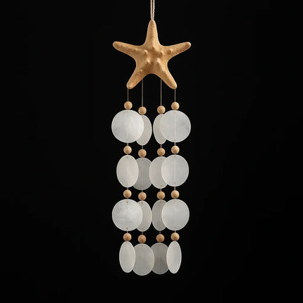 Bohemian Seashell Wind Chimes | Capiz Shell | GenTree Home