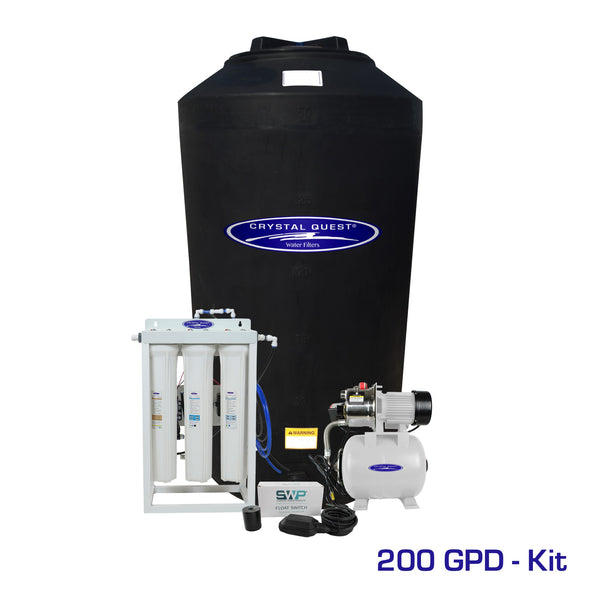 Crystal Quest whole house reverse osmosis system, view 3