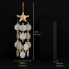 Size of bohemian-style wind chime