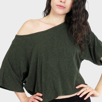 Organic Cotton Crop Top | Sustainable NYC Made | GenTree Home