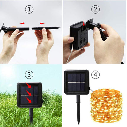 Enchanted Solar Glow String Lights | 20M Waterproof | GenTree Home