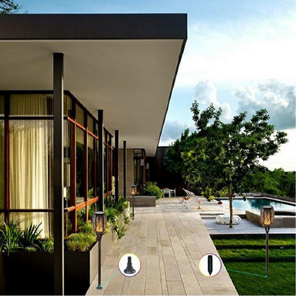 Solar Flame Torches | LED Flickering Firelight | GenTree Home