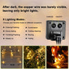 Enchanted solar glow string lights, 20m waterproof outdoor decor – view 9