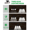 3-head solar motion sensor light with 270-degree angle – product view 14
