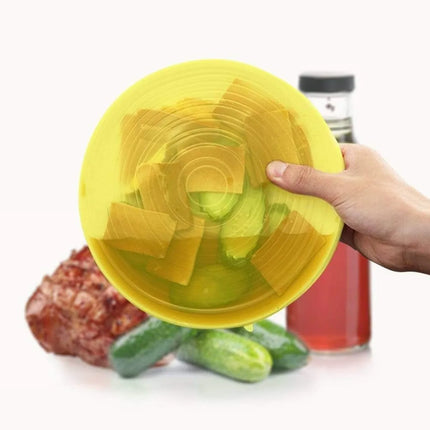 Reusable Silicone Stretch Lids | 6-Piece Airtight Set | GenTree Home