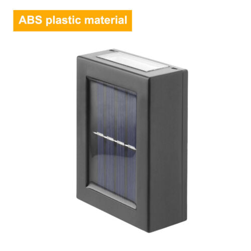 Solar Up & Down Wall Lights | Waterproof Pair | GenTree Home