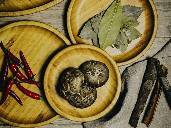 Artisan Bamboo Round Platter | Sustainable Serving & Display | GenTree Home