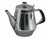 "Close up detail of precision gooseneck spout and brushed steel finish"