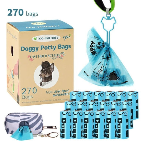 EcoPaws Biodegradable Dog Poop Bags - Leak-Proof & Sustainable