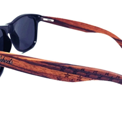 Zebrawood Sunglasses | Handcrafted Polarized Wood Shades | GenTree Home