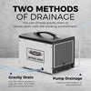AlorAir Sentinel HD35P dehumidifier, features view