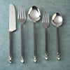 INOX Artisans Crown forged flatware place setting