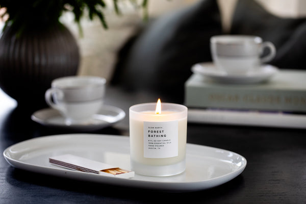 Forest Bathing Signature Candle | Hand-Poured Botanical Soy Wax | GenTree Home
