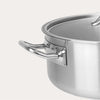 CRISTEL large stainless steel stockpot, brushed finish