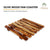 Handcrafted Olive Wood Trivet | Natural Heat-Resistant Pan Coaster | GenTree Home